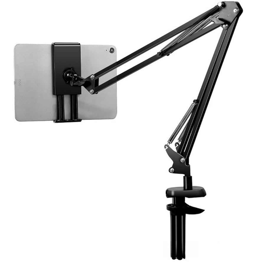 ❣️人気❣️アームスタンド 動画撮影 ライト タブレットスタンド スマホスタンド Amazon.co.jp: タブレット スタンド タブレット アーム スタンド